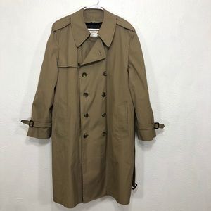 LONDON FOG TRENCH COAT LINED SIZE 42 reg.